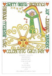 Card Poster CELEBRATE EACH DAY