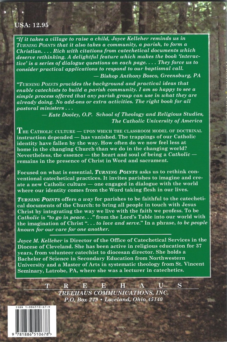 TURNING POINTS Back Cover